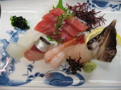 登呂店 メニュー刺身盛合せ