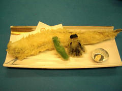 登呂店　お勧め　穴子天ぷら