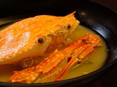 両替町店　お勧め　 渡りがに味噌汁
