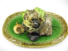 　両替町店　お勧め　さざえバジリコバター焼き